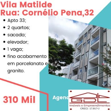 Apartamento à venda, Vila Matilde, São Paulo